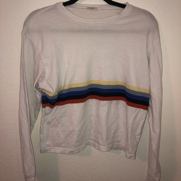 John Galt Brandy Melville Long-Sleeve Tee- Small - Picture 1 of 2